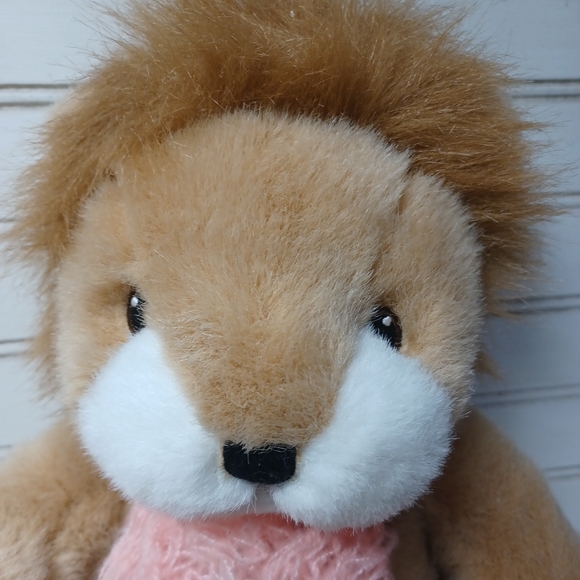 Vintage Lion Plush Stuffed Animal Short Main Safari Zoo 1993. Condition is pre-o - Picture 1 of 9